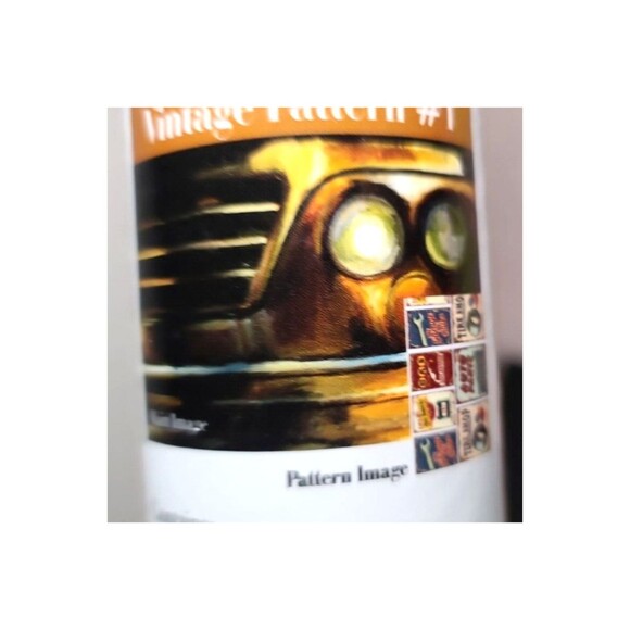 NEW Large Decoupage Paper Grandpa's Truck Vintage Man Cave RETIRED - Picture 2 of 5